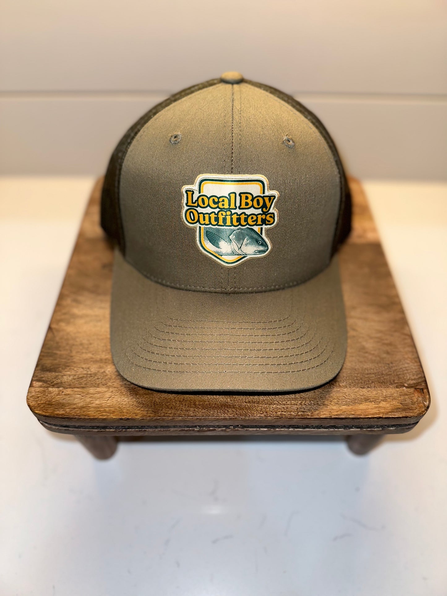 Local Boy Trucker Hat- IPA Patch- Loden