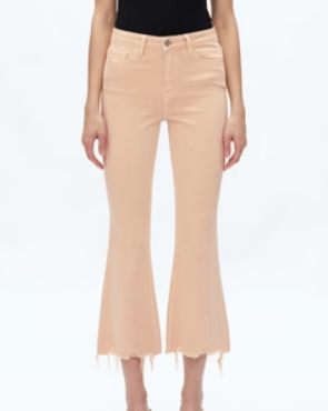 Bayeas High Rise Crop Jeans - BYF1102 APRI - Mercantile213