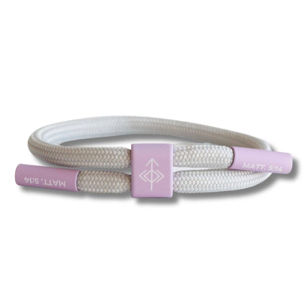 BE THE LIGHT Bracelet, Christian Cord Bracelet - Mercantile213