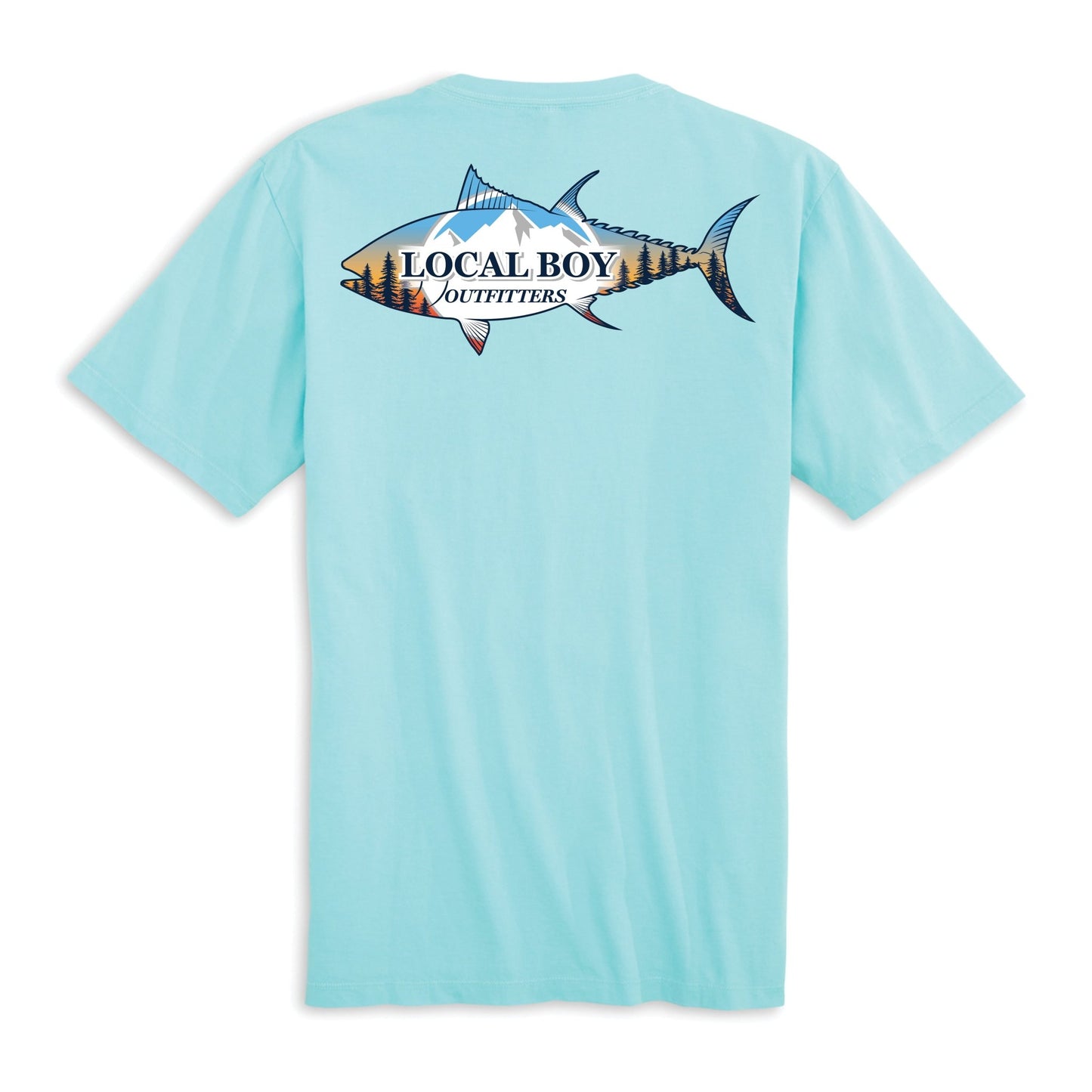 Busch Tuna Tee - Aqua - Mercantile213