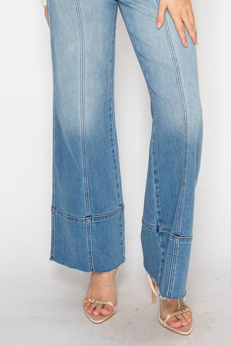 ECO Friendly Tummy Cont Slim Palazzo AV2085 - Mercantile213