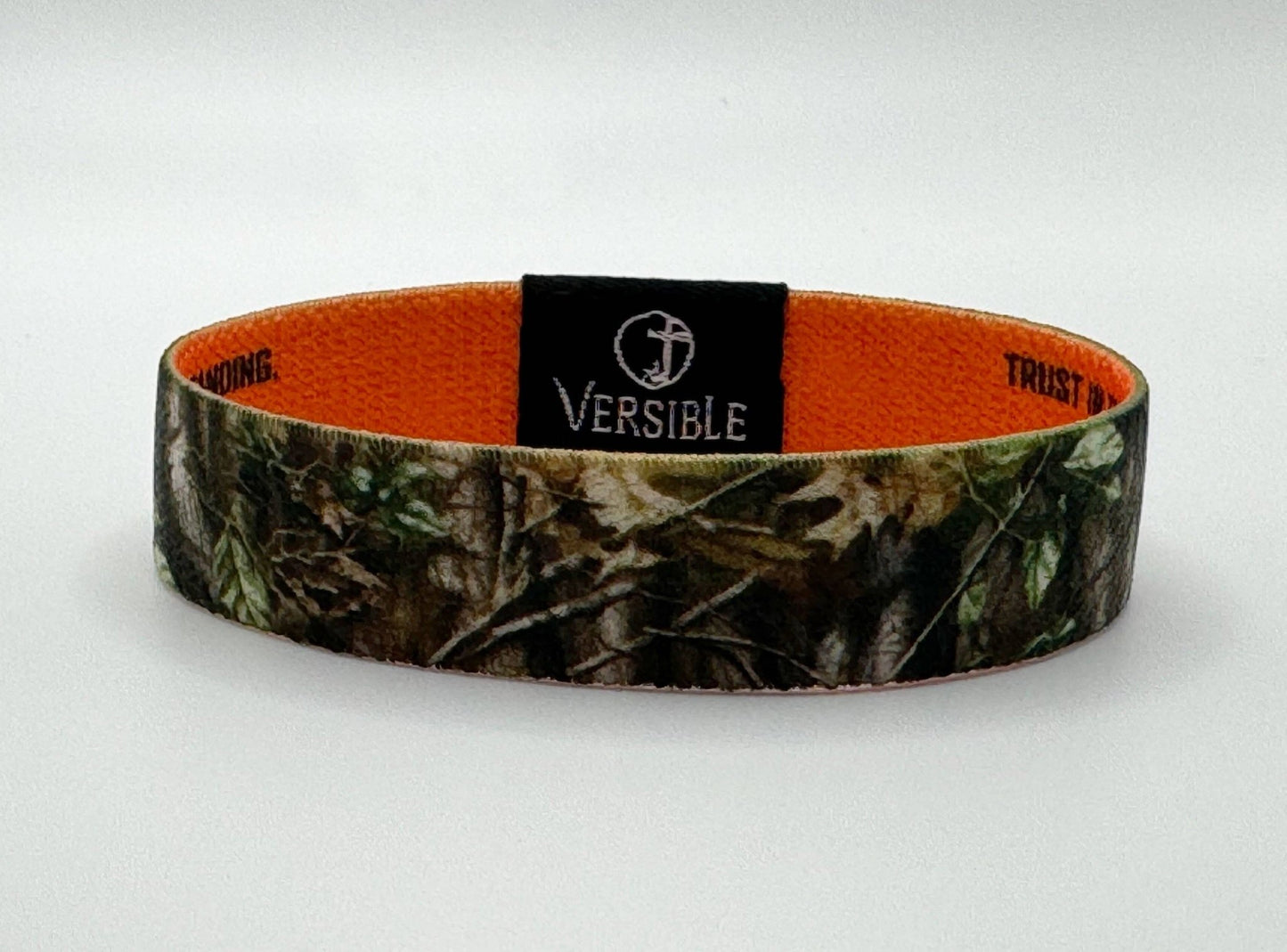 Forest Camo / Proverbs 3:5 - 6 Wristband - Mercantile213