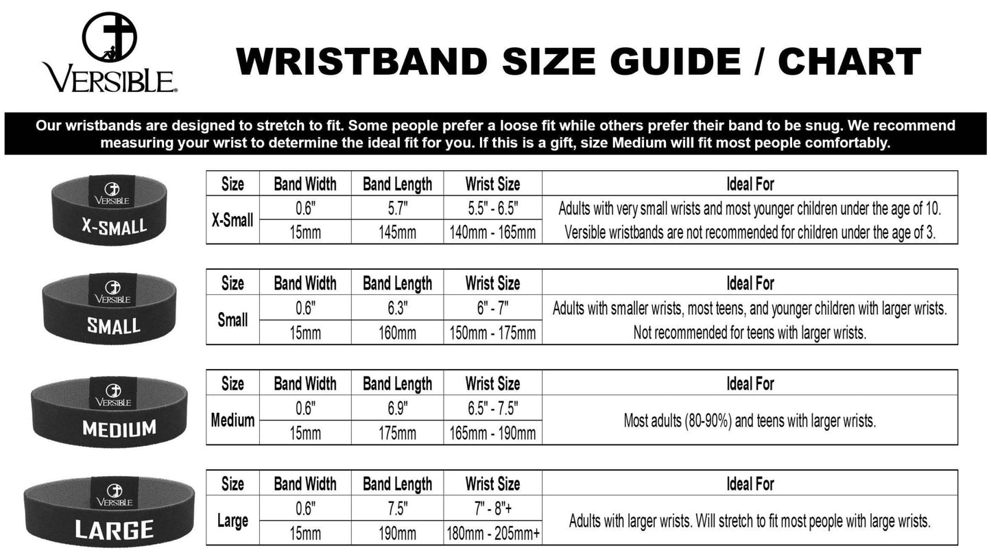 Forest Camo / Proverbs 3:5 - 6 Wristband - Mercantile213