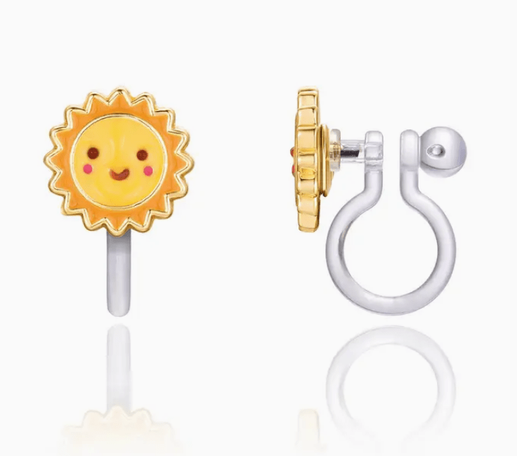 Girl Nation Clip - On Earrings - Sunny Day - Mercantile213