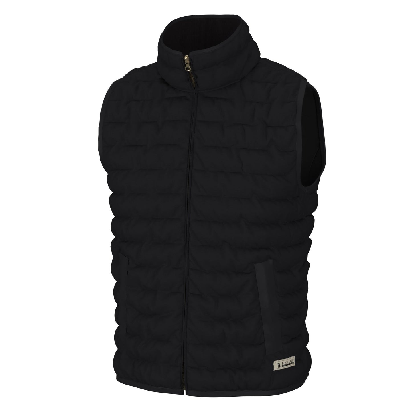 Local Boy Cypress Vest - Black - Mercantile213