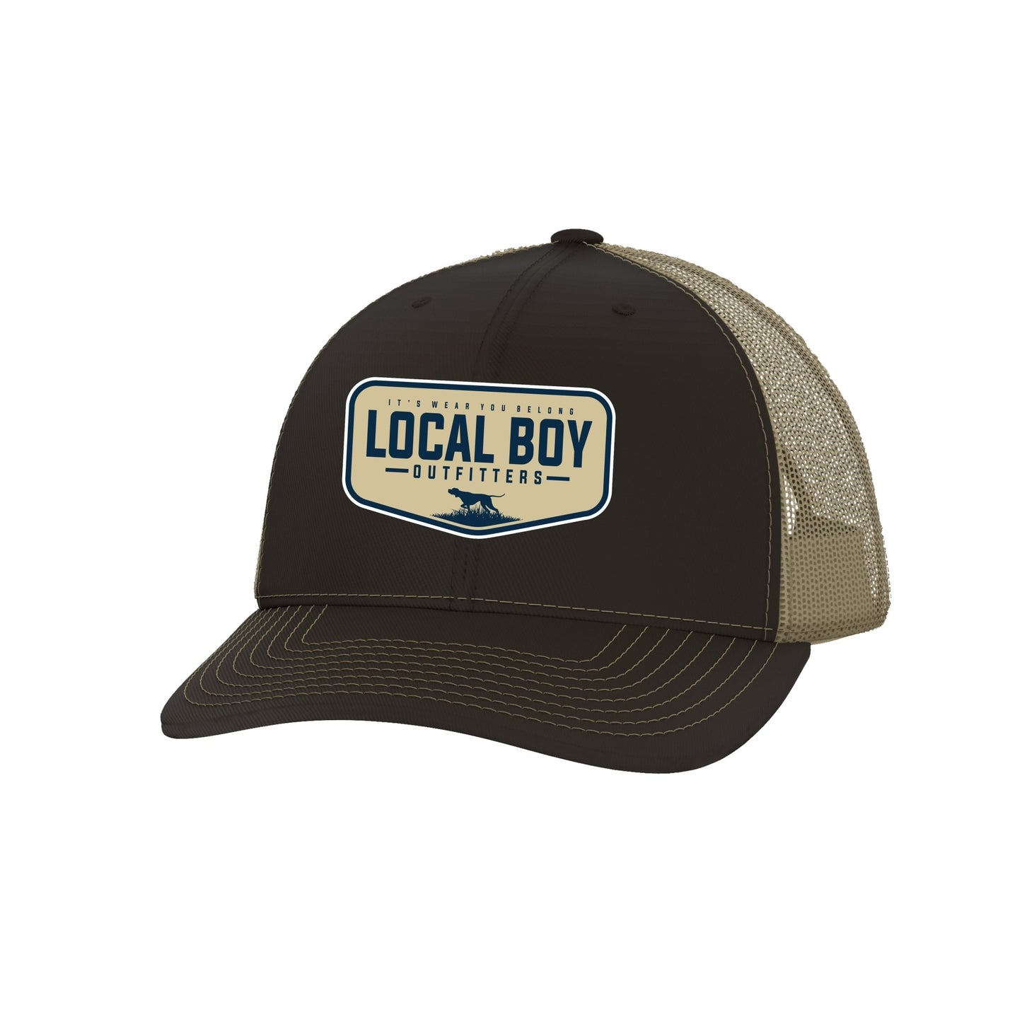 Local Boy Hat - Pointer Badge Trucker - BRK - Mercantile213