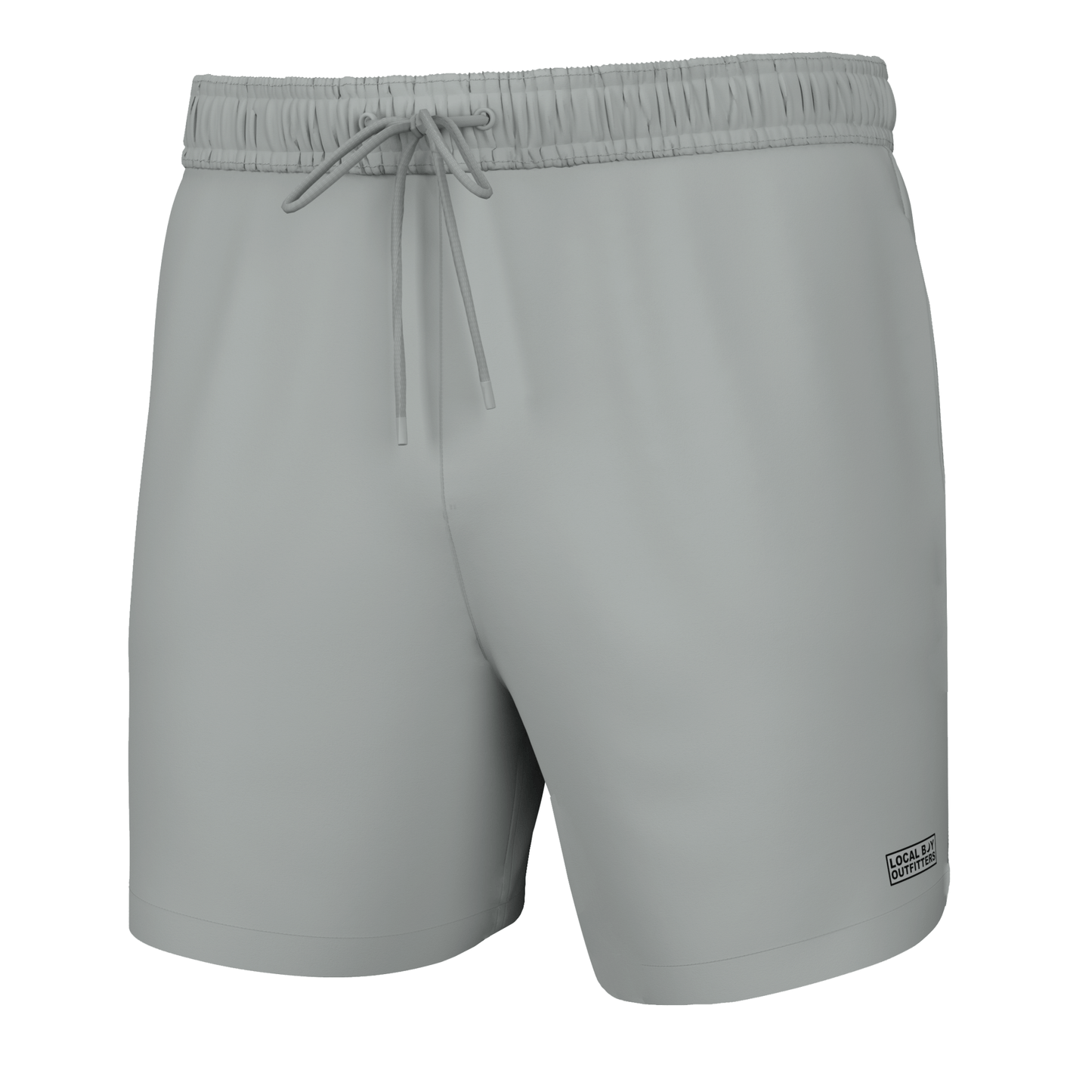 Local Boy Men's Bayview Swim Trunks - Cool Gray - Mercantile213