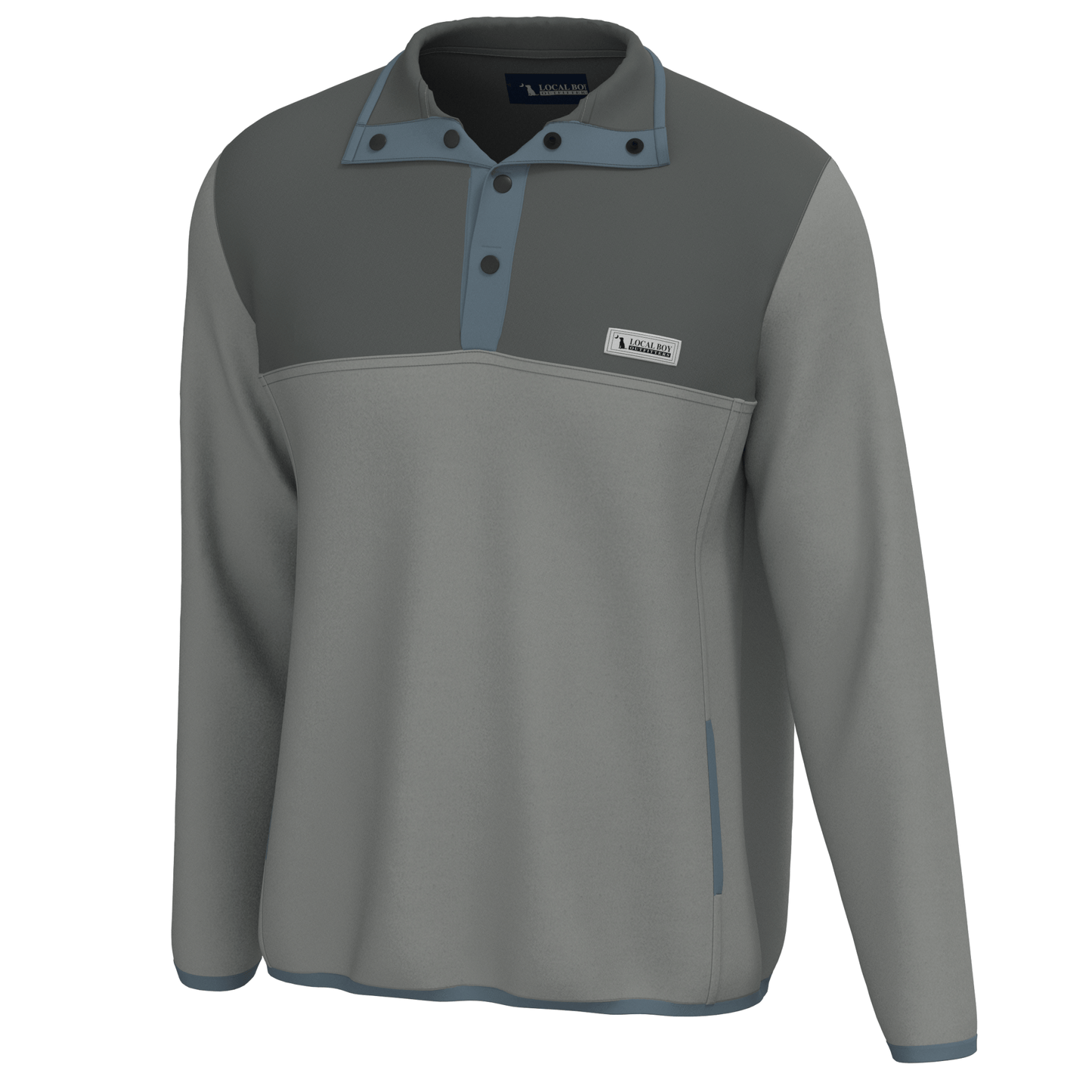 Local Boy Quarter Snap Pullover - GLG - Mercantile213