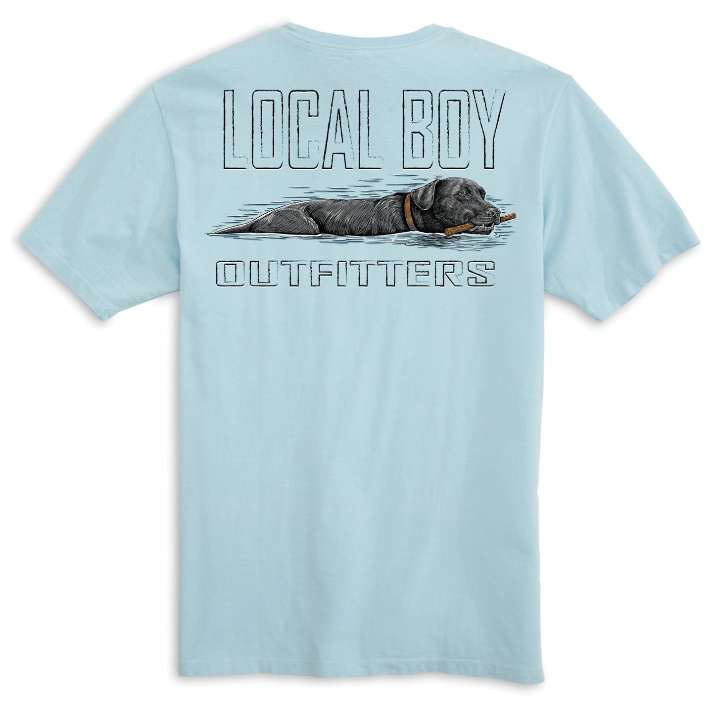 Local Boy Tee - Fetch Black Lab - CBY - Mercantile213