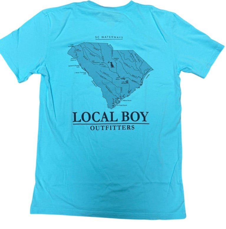 Local Boy Tee - SC Waterways AQU - Mercantile213