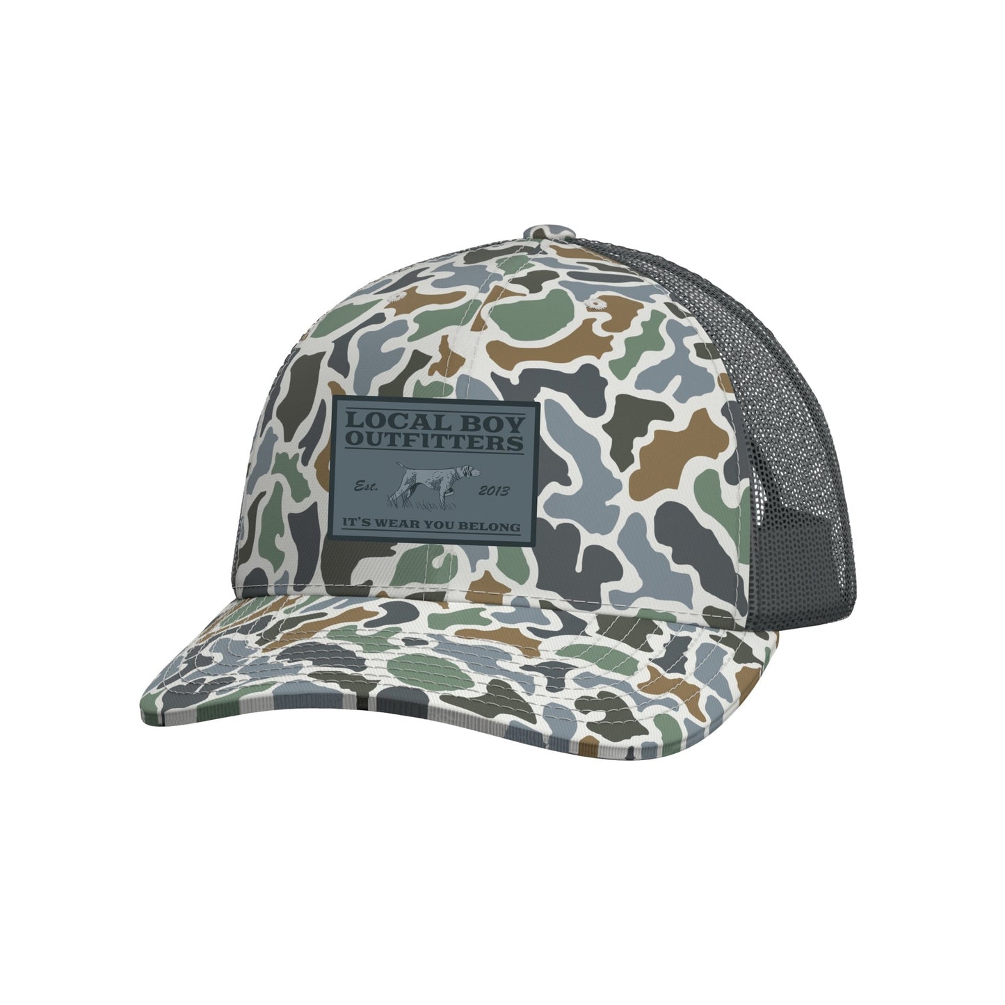 Local Boy Youth Trucker Hat - Bird Dog Badge - LCB - Mercantile213