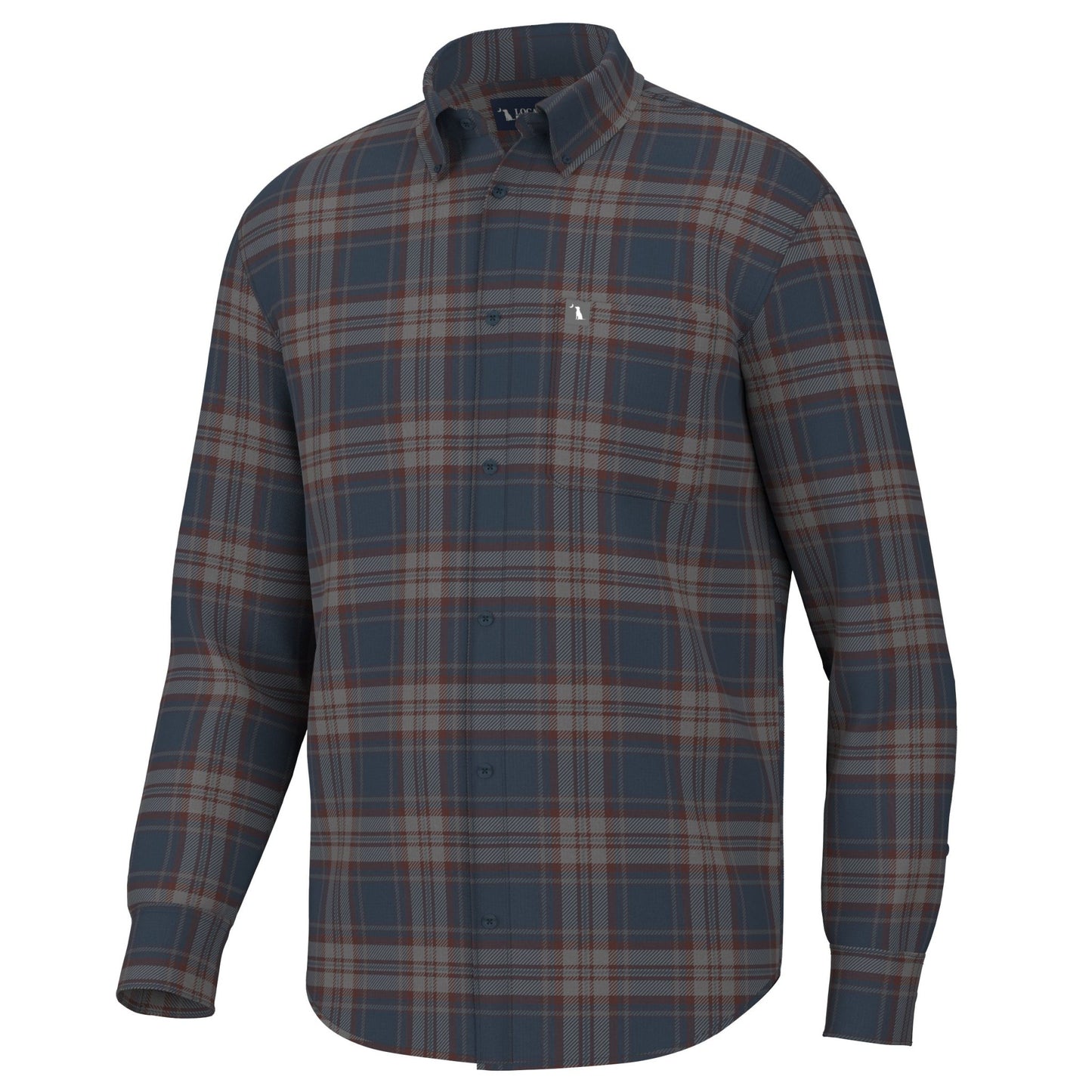 Local Boy Ziegler Phelan Stretch Flannel - NCR - Mercantile213