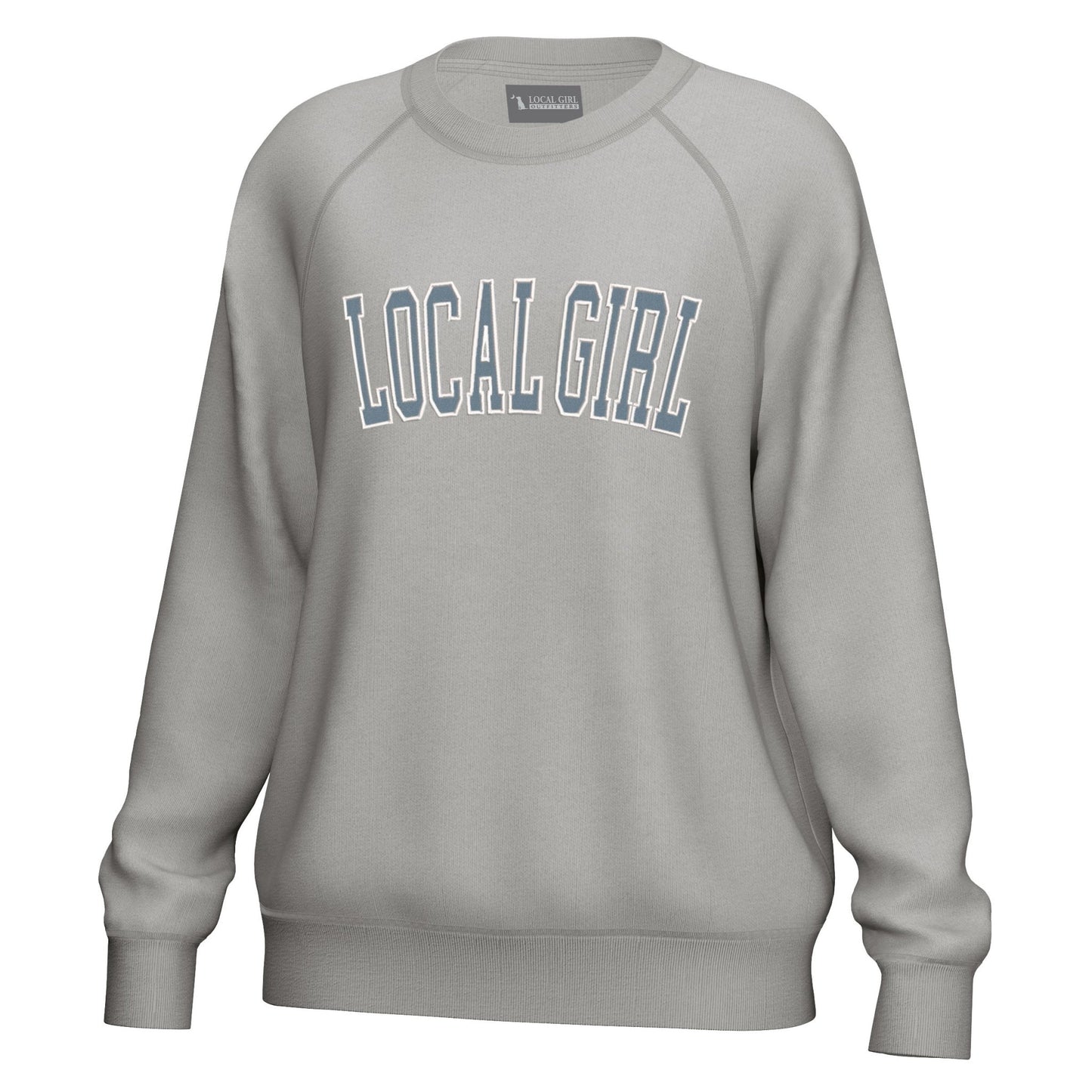 Local Girl Cotton Crewneck Sweatshirt - LSD - Mercantile213