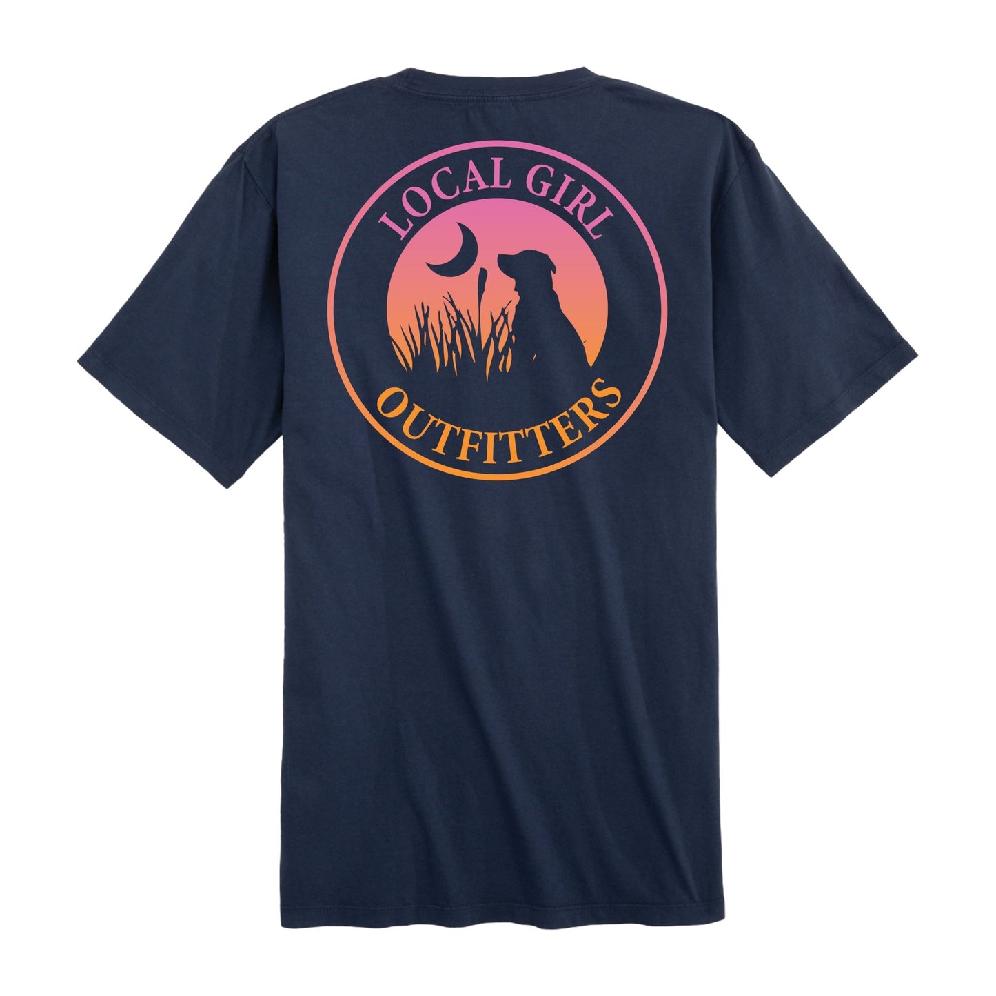 Local Girl SS Tee - Sunset Spring - Mercantile213