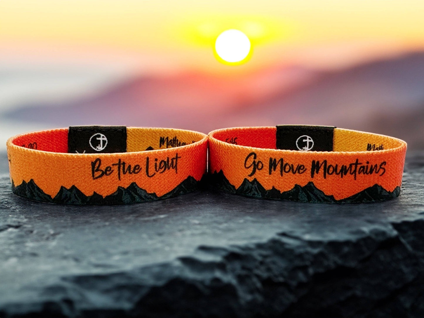 Sunrise / Matthew 5:16 & Matthew 17:20 Wristband - Mercantile213