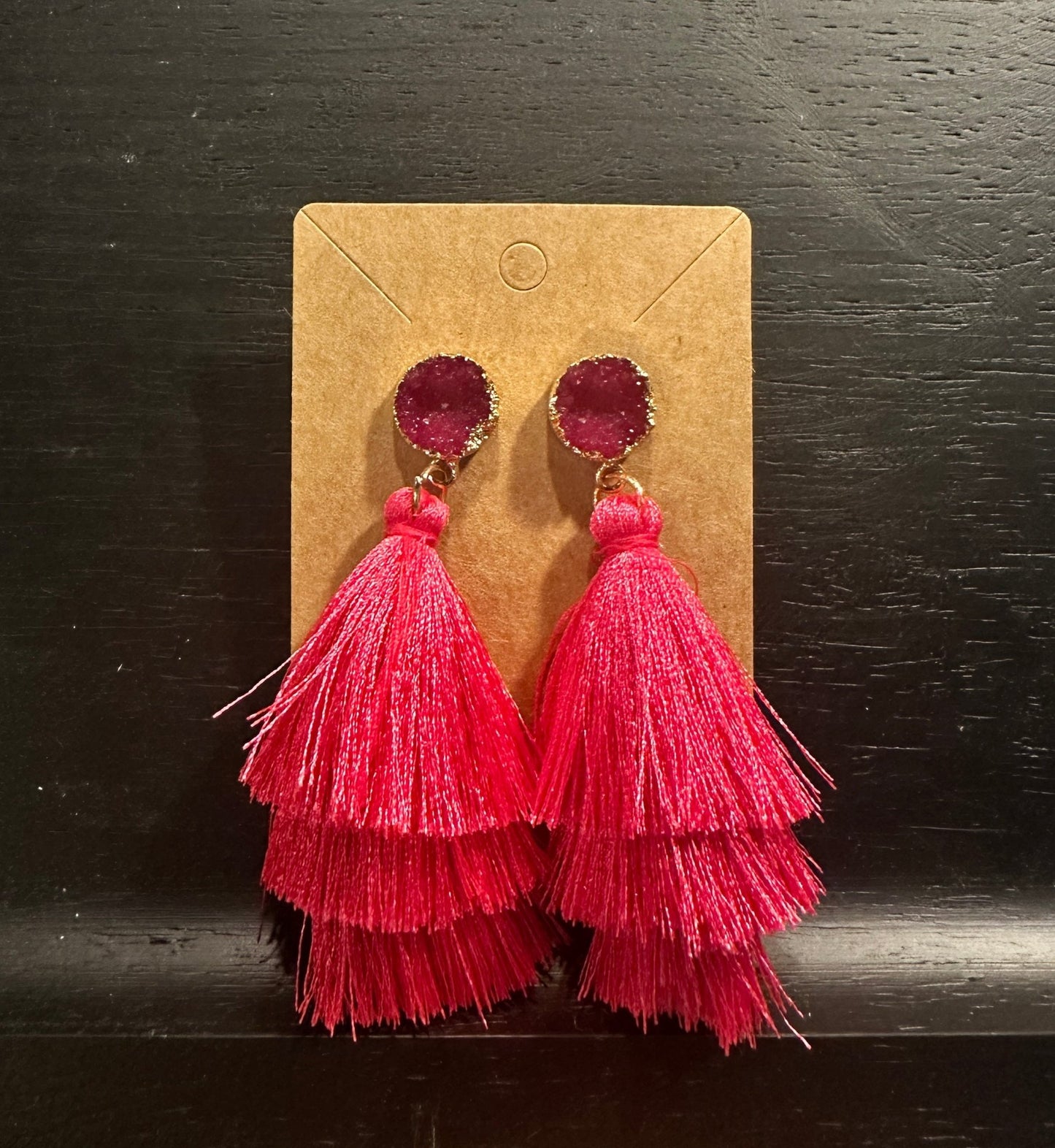 Tassel Drop Earrings - Mercantile213
