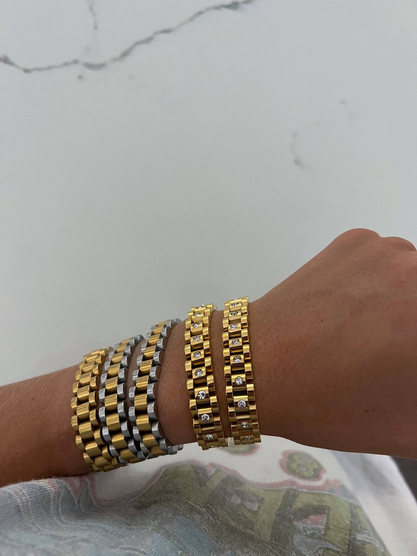 THE CHAIN WATCH BAND BRACELET - Mercantile213