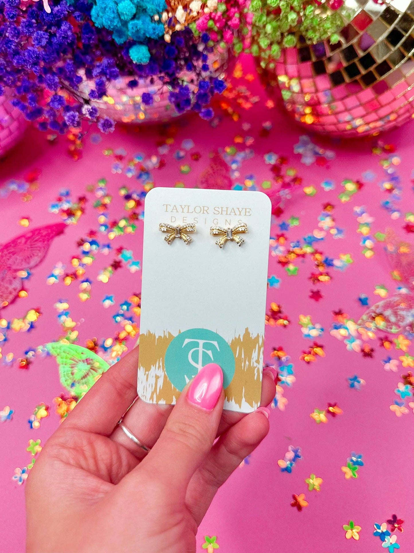 Trina Bow Studs - Mercantile213