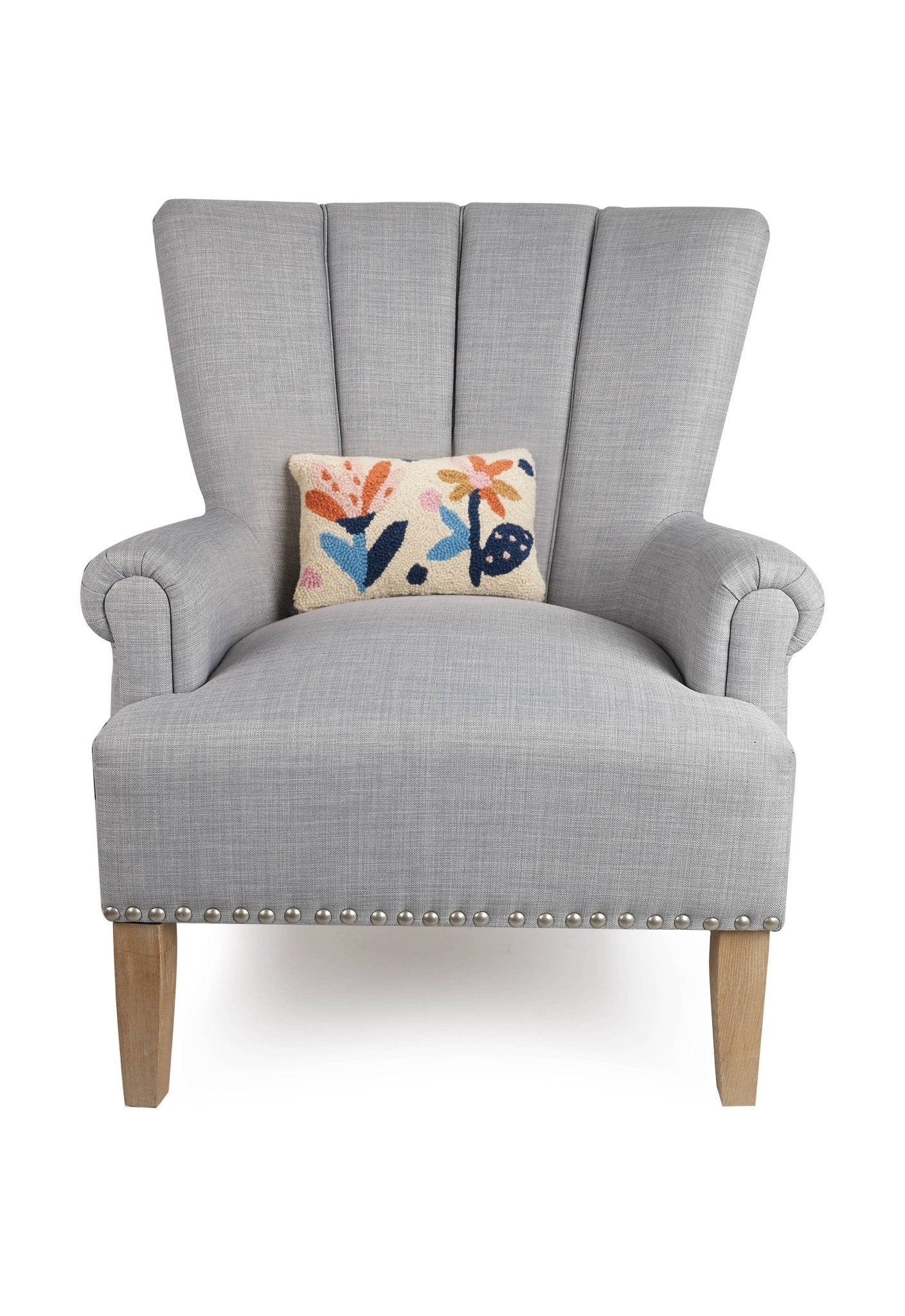 Two Flowers Hook Pillow - Mercantile213