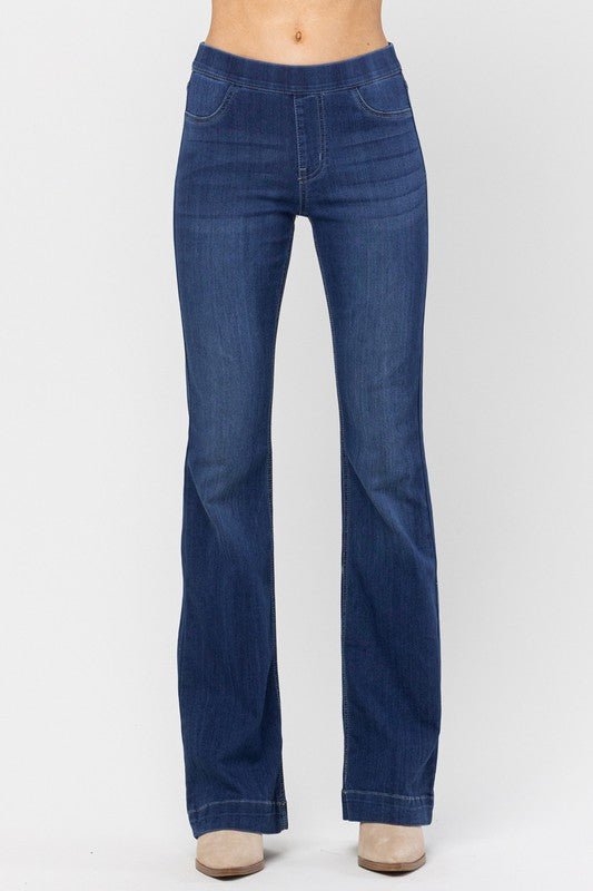 Jelly Jeans Pull On Flare JJ3203-DK - Mercantile213