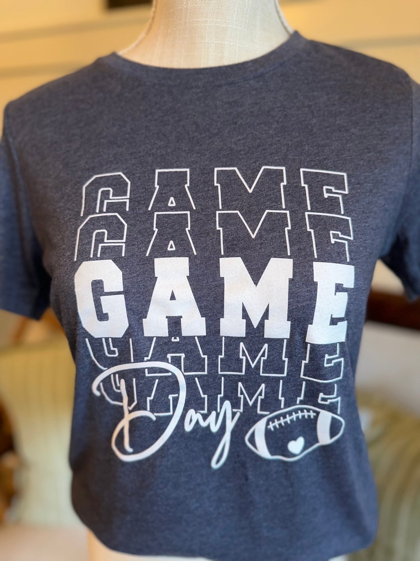 Vintage Grey Game Day Tee - Mercantile213