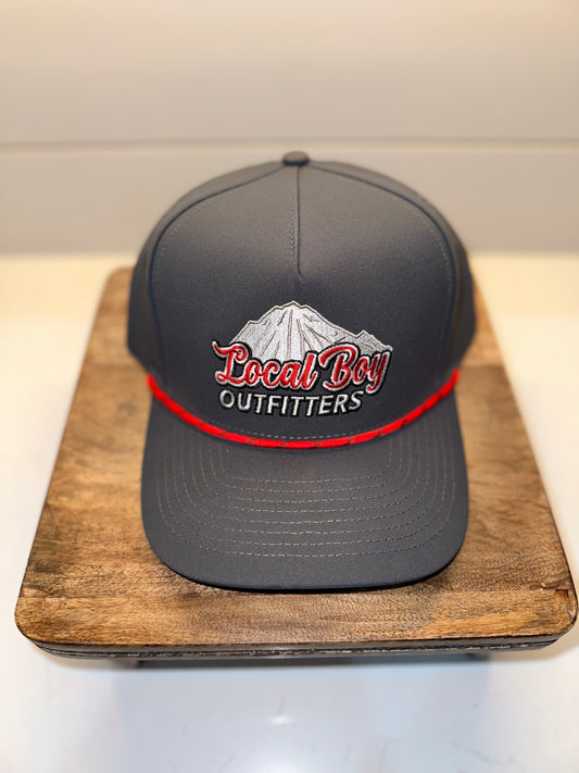 Coors Mtn Rope Hat- Charcoal