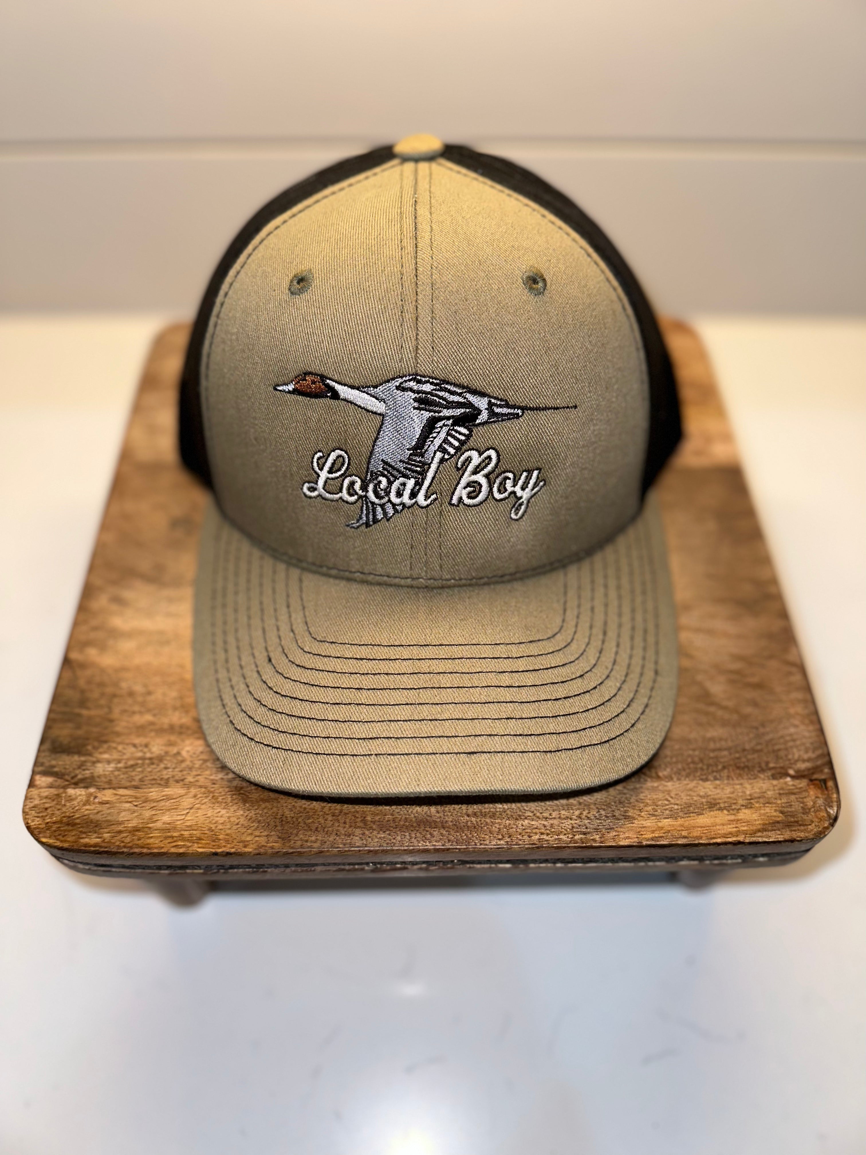 Local Boy Trucker Hat- Pintail- Loden/Black
