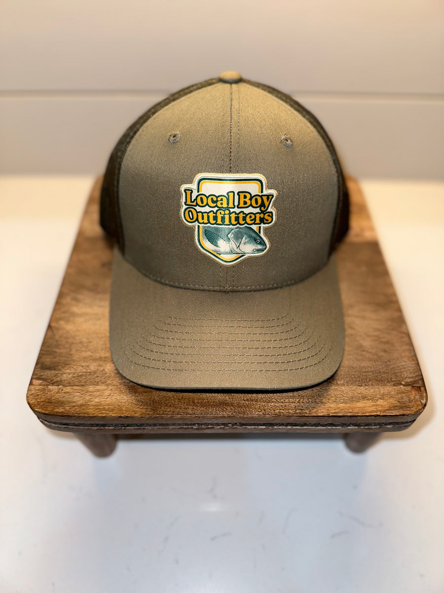 Local Boy Trucker Hat- IPA Patch- Loden