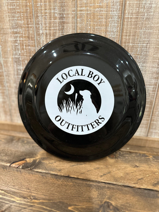 Local Boy Dog Frisbee- Black