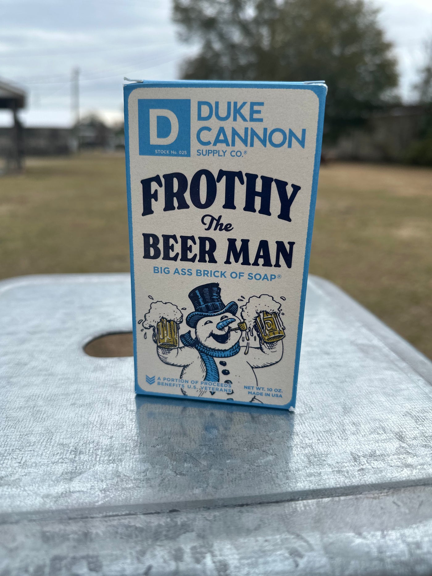 Duke Cannon Frothy The Beer Man Soap Bar