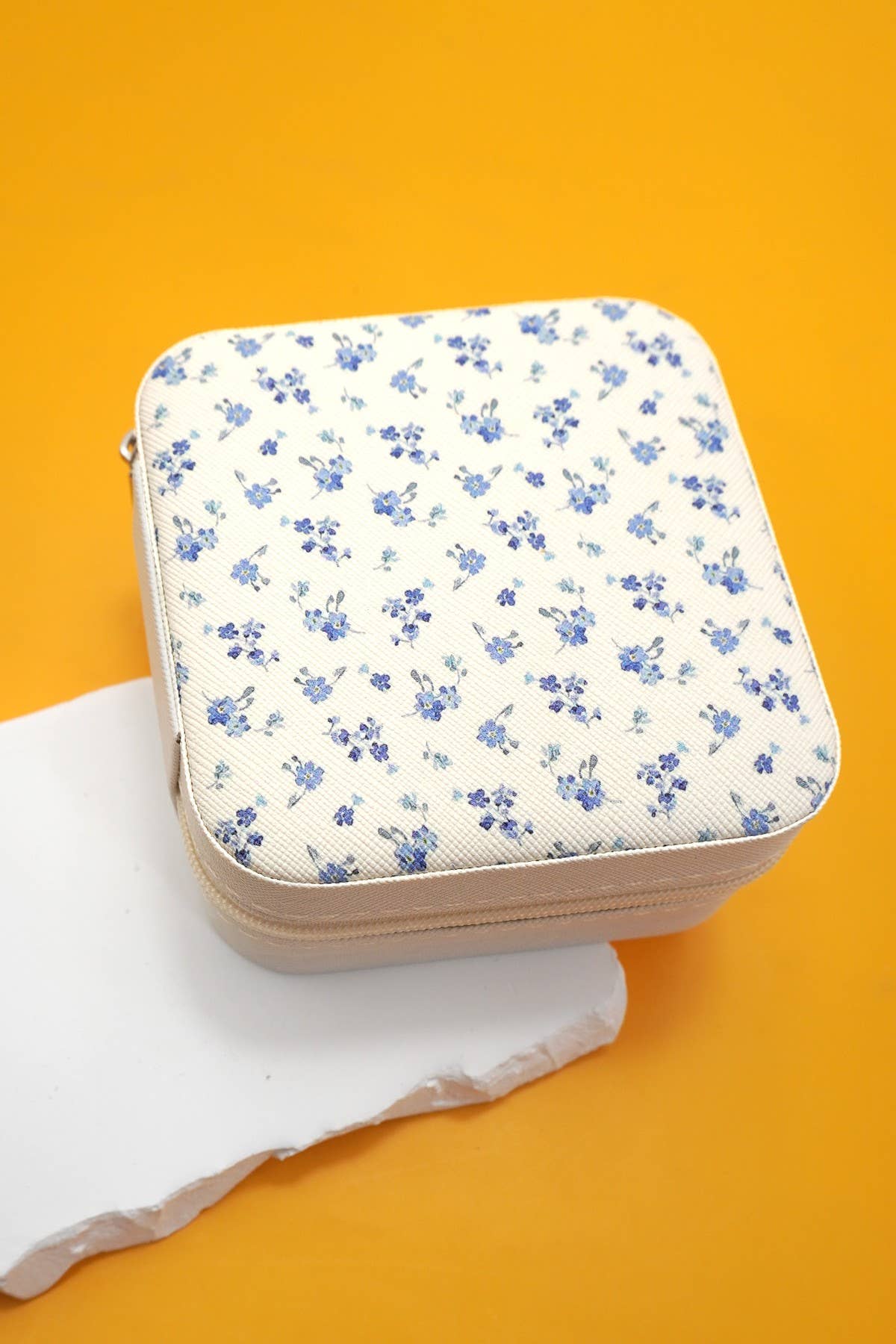 Small Jewelry Box- Pink Polka
