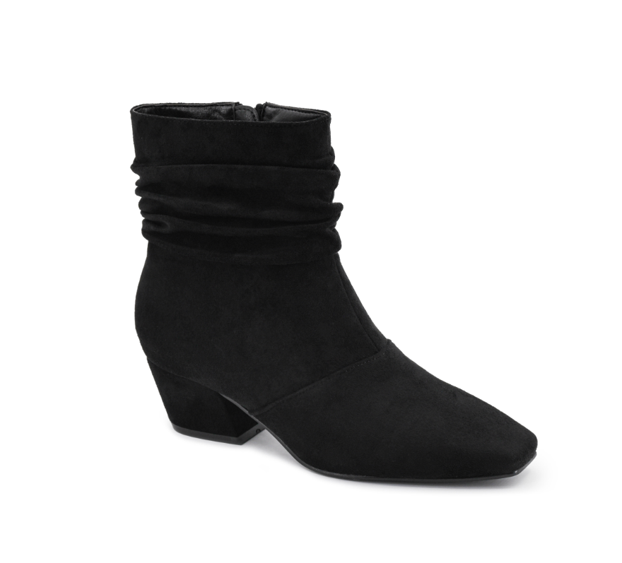 Corkys -Addicted- Black Faux Suede