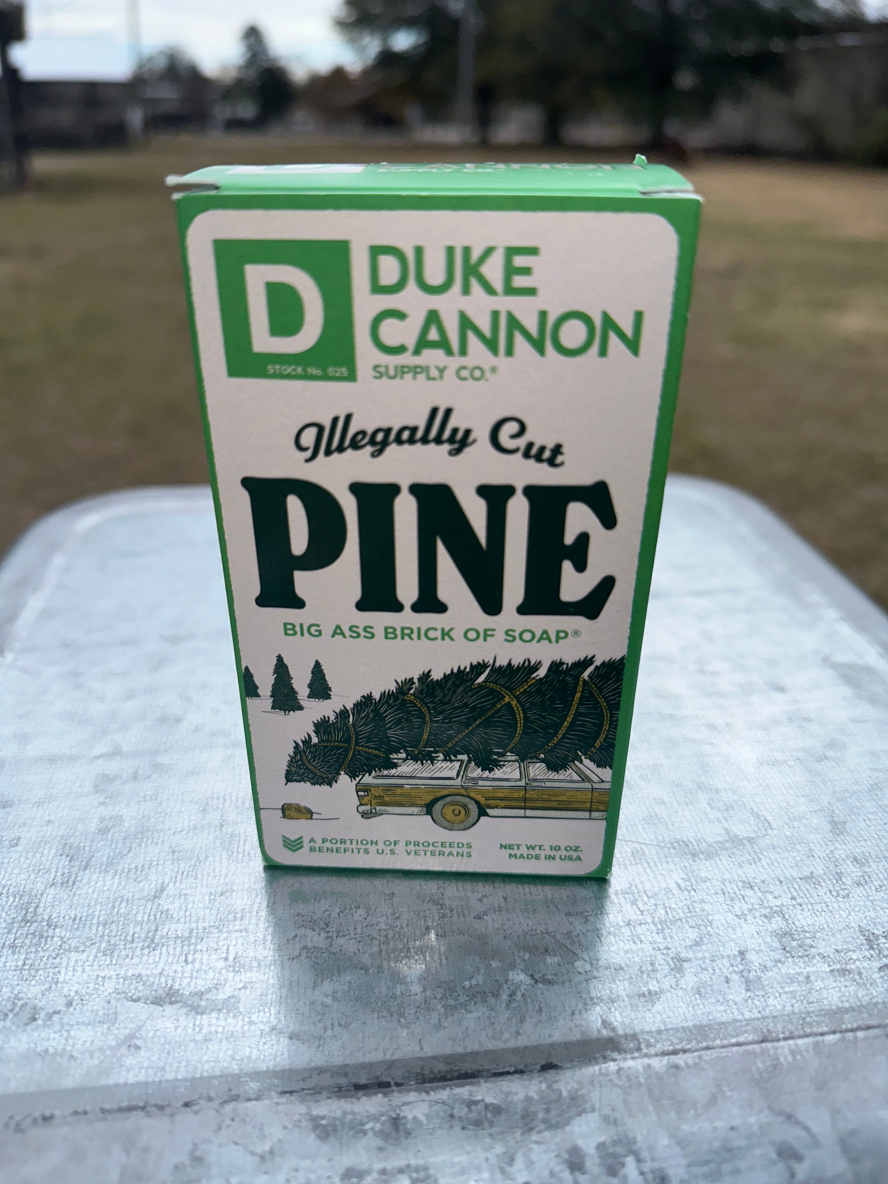 Duke Cannon Illegally Cut Pine Soap Bar