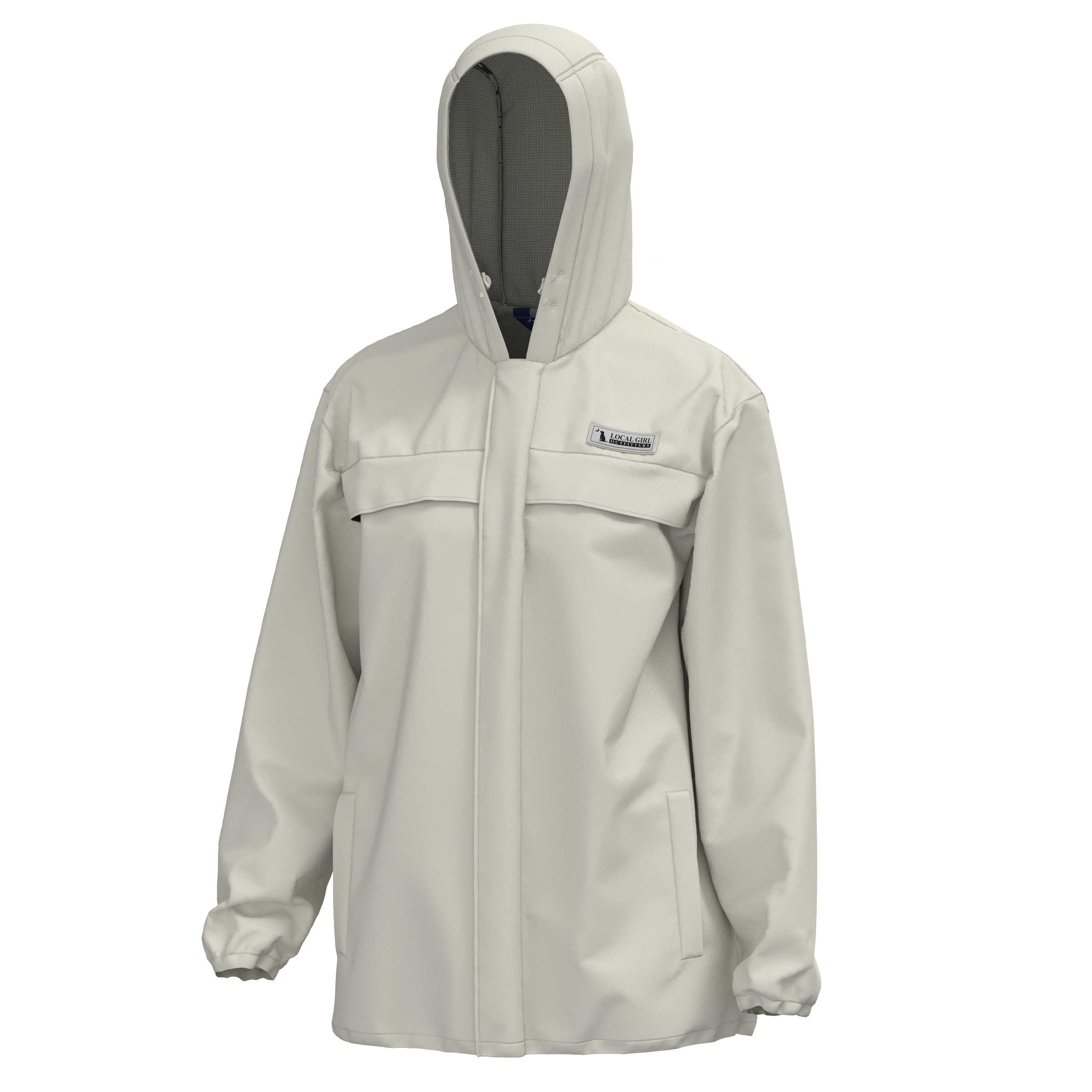 Local Girl Rain Jacket- LSD