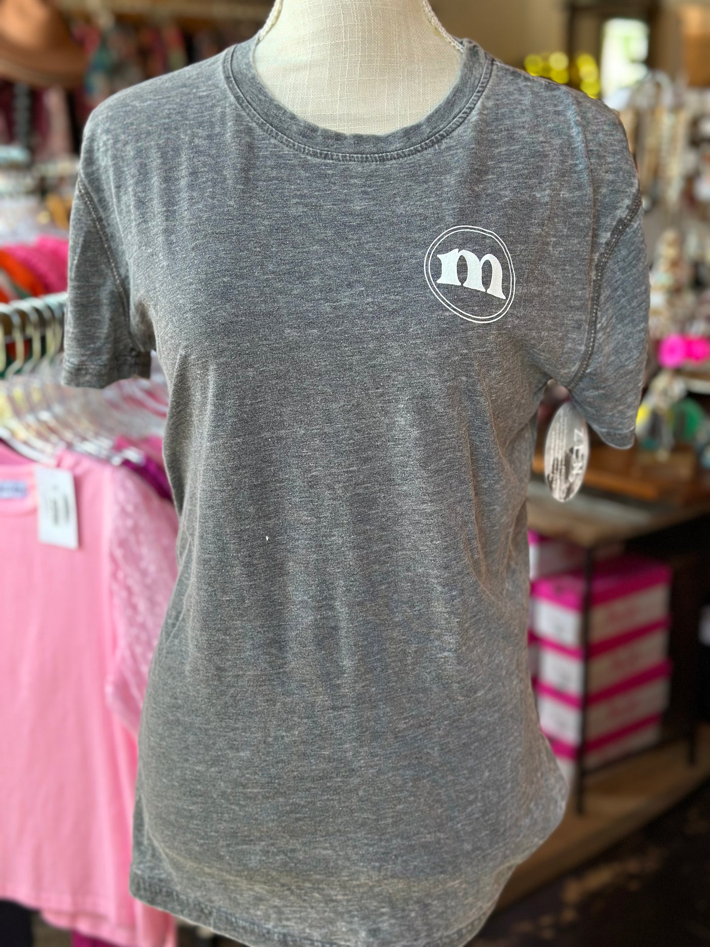 Vintage Gray M213 Tee