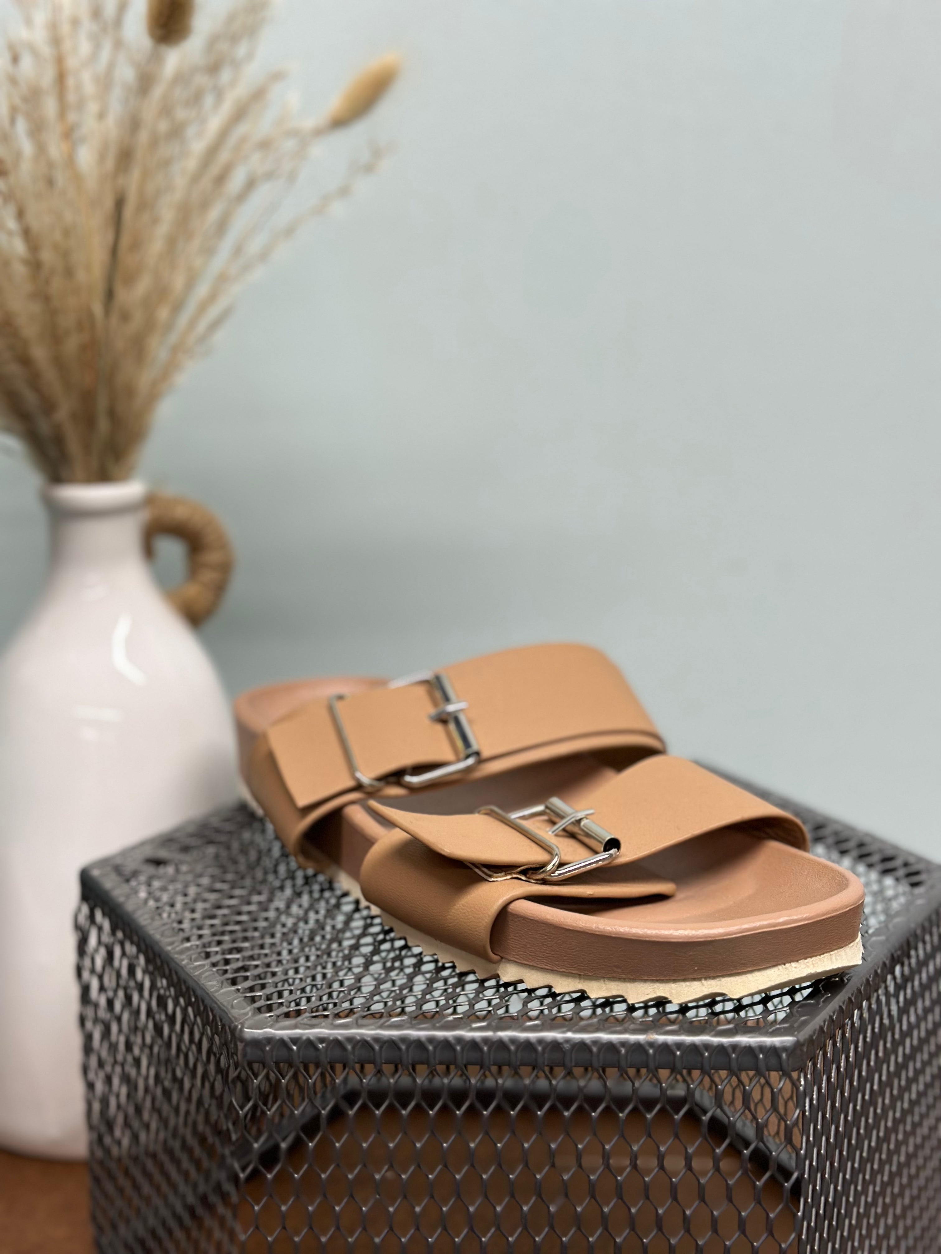 Camel Rouge Sandals