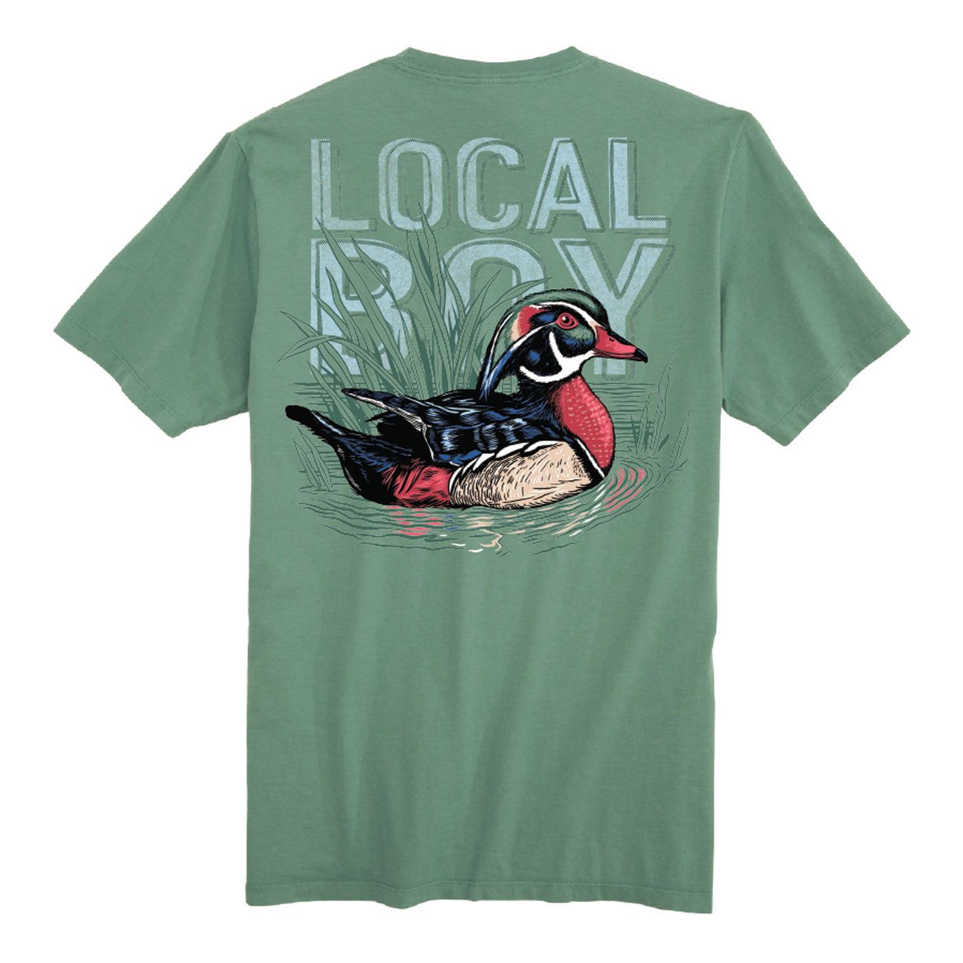 Local Boy Toddler Tee- Wood Duck- LTG