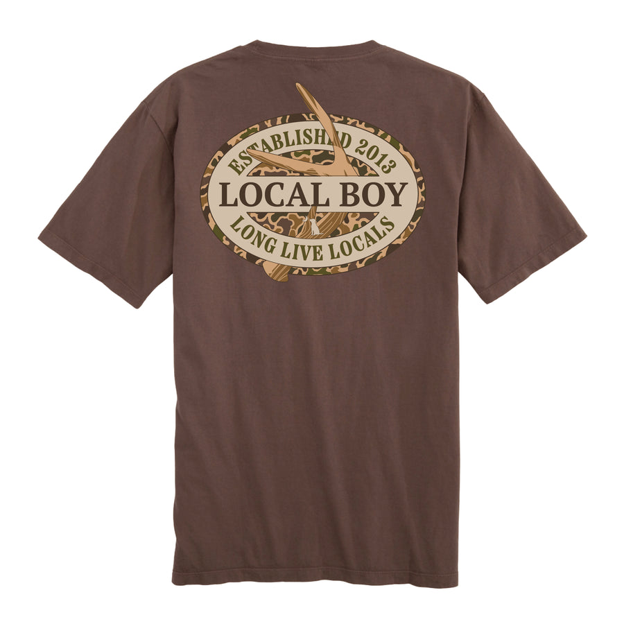 Local Boy Youth Tee-Old School Antler