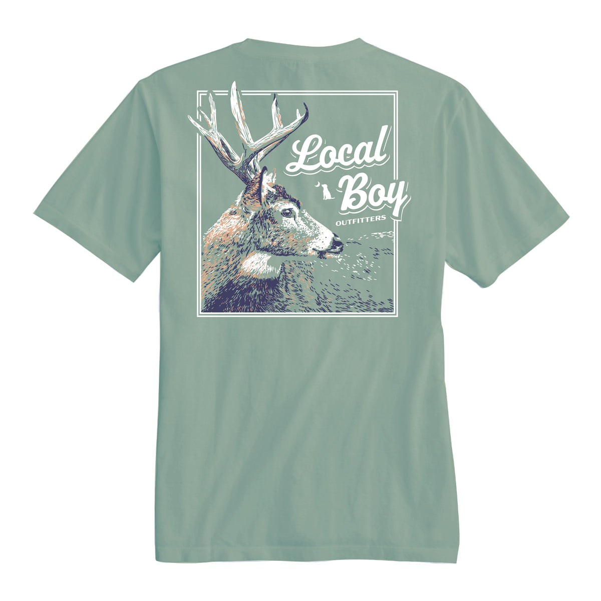 Local Boy Youth Tee-Stag Profile BAY