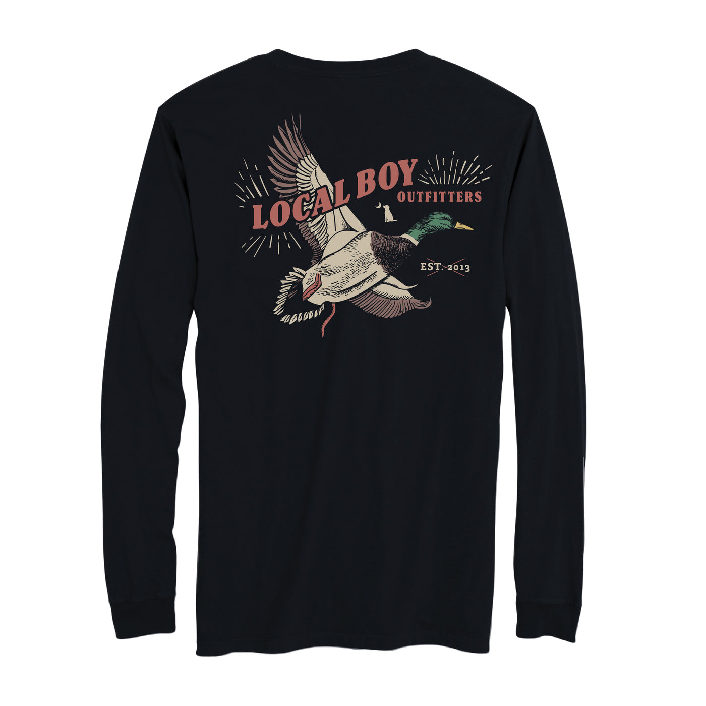 Local Boy LS Tee- Mallard Blask- BLK