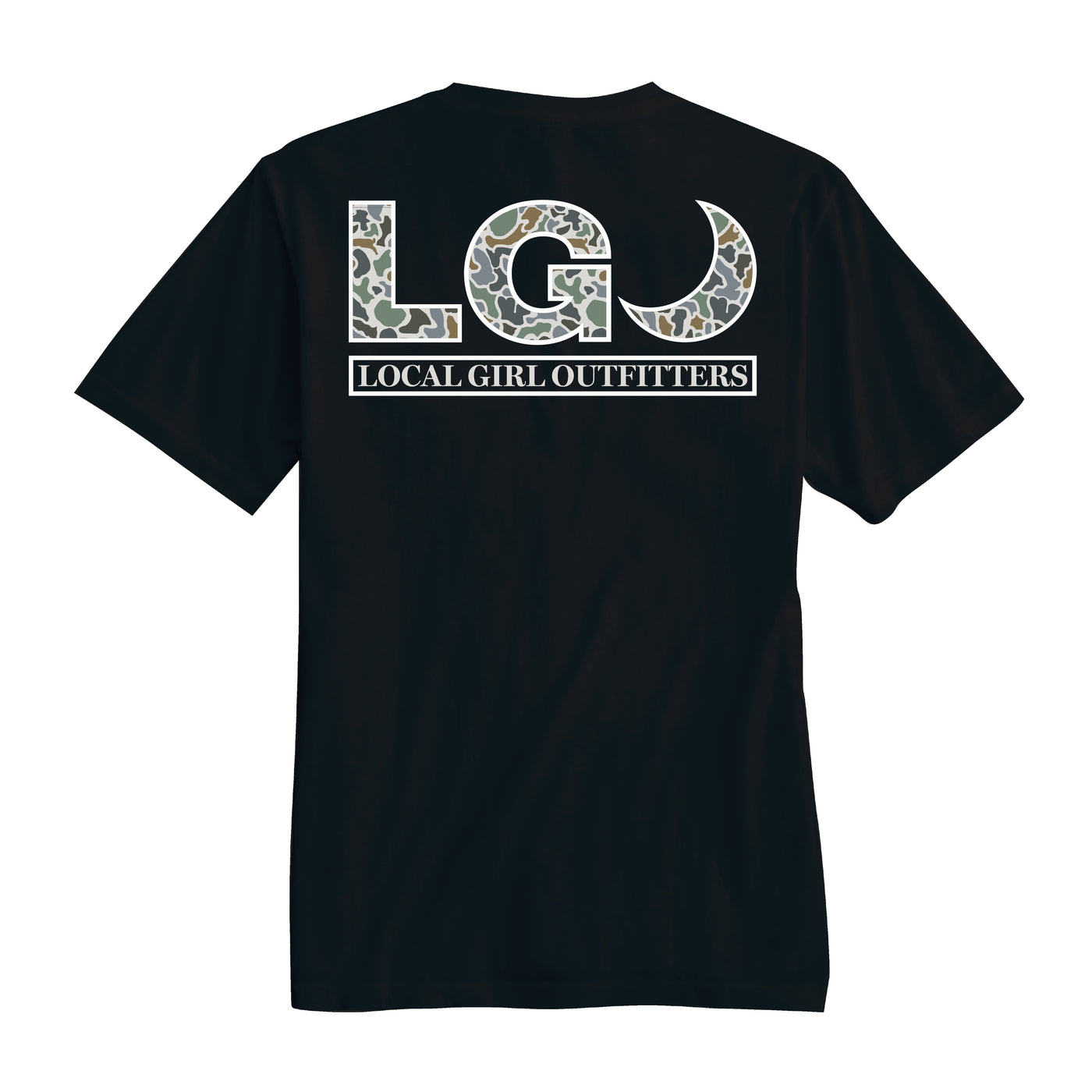 Local Girl Tee- LGB Bluff- BLK