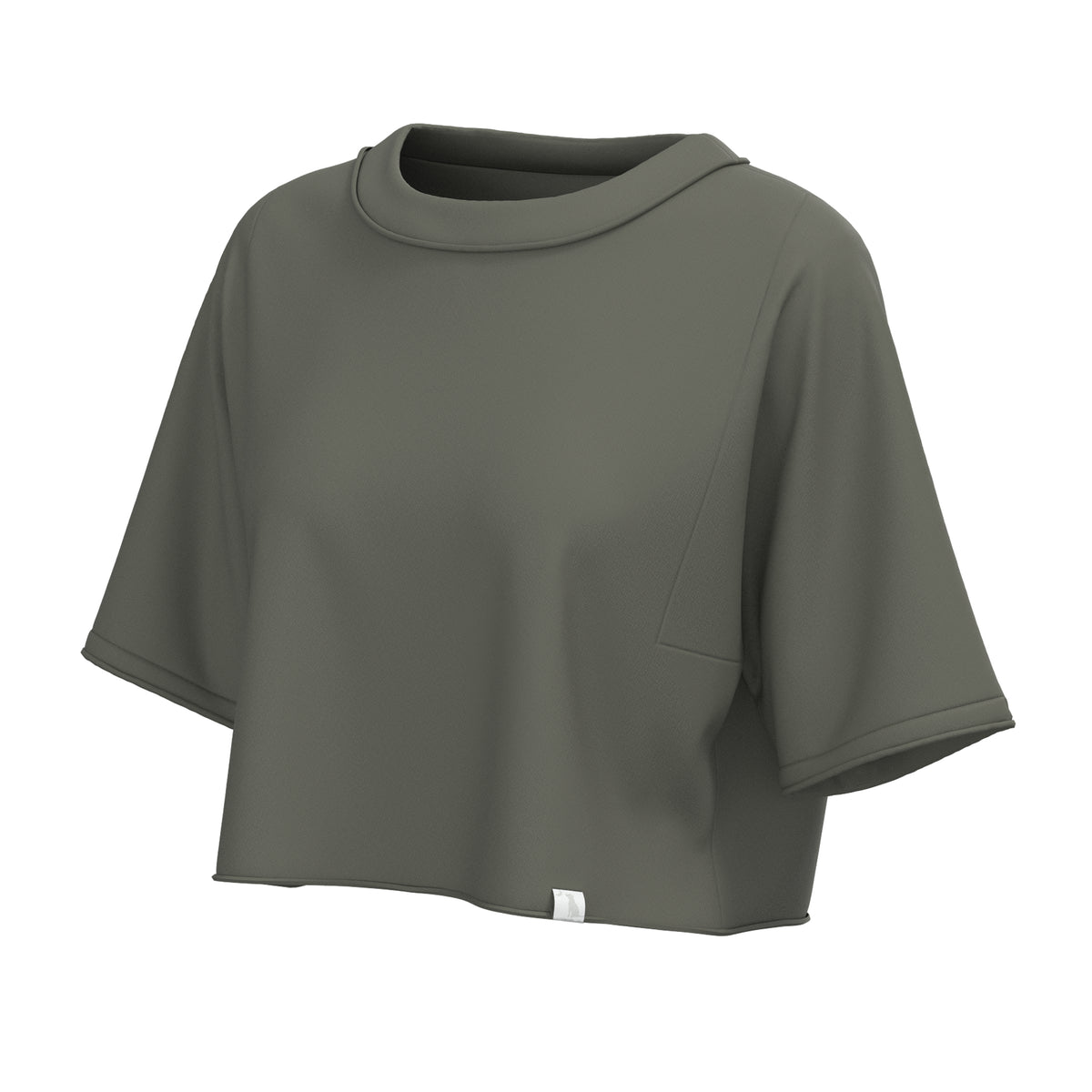 Local Girl Boxy Crop Tee- OLV