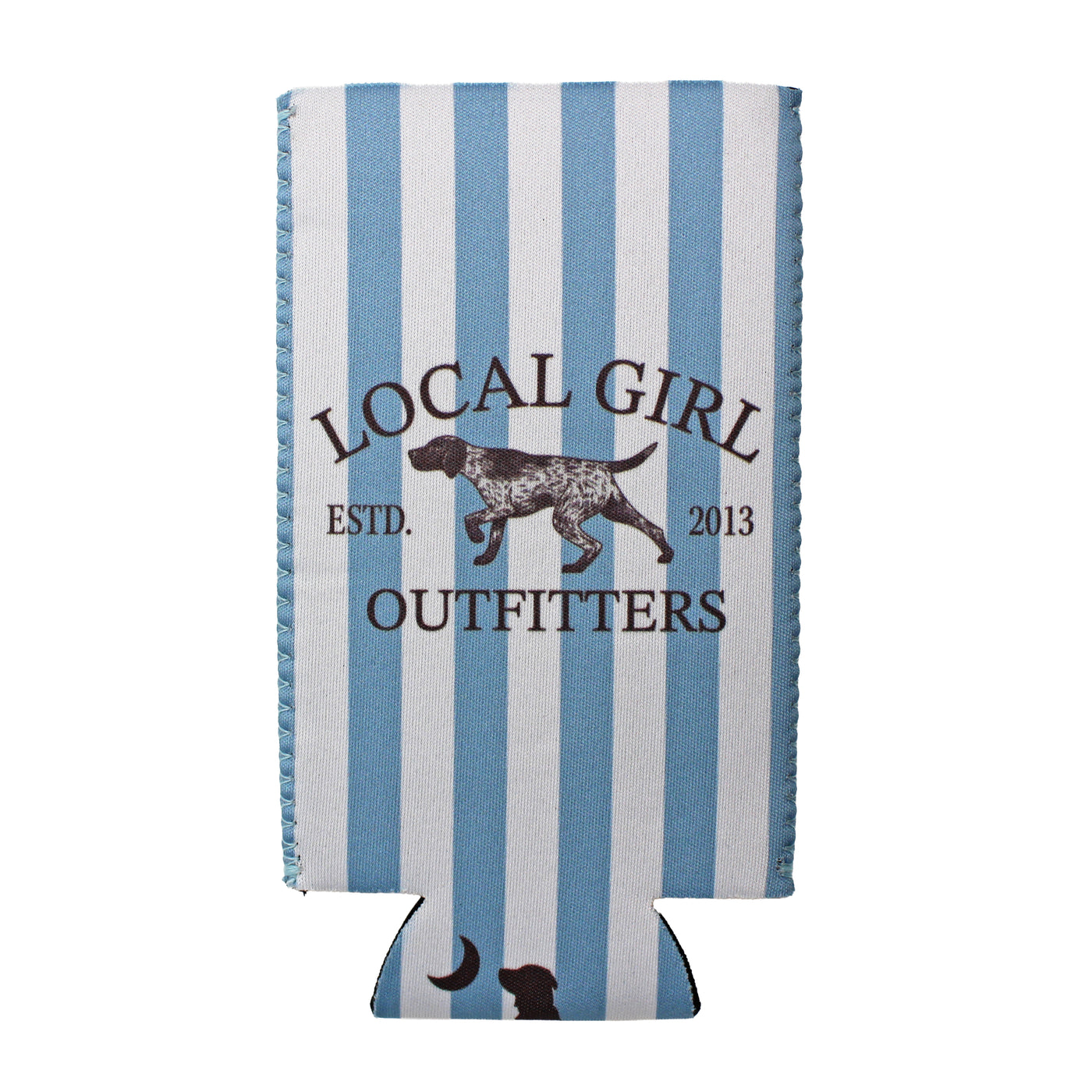 Local Girl Slim Can Koozie-Classic Spotter