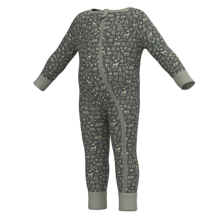 Local Boy Baby Bodysuit- BRN