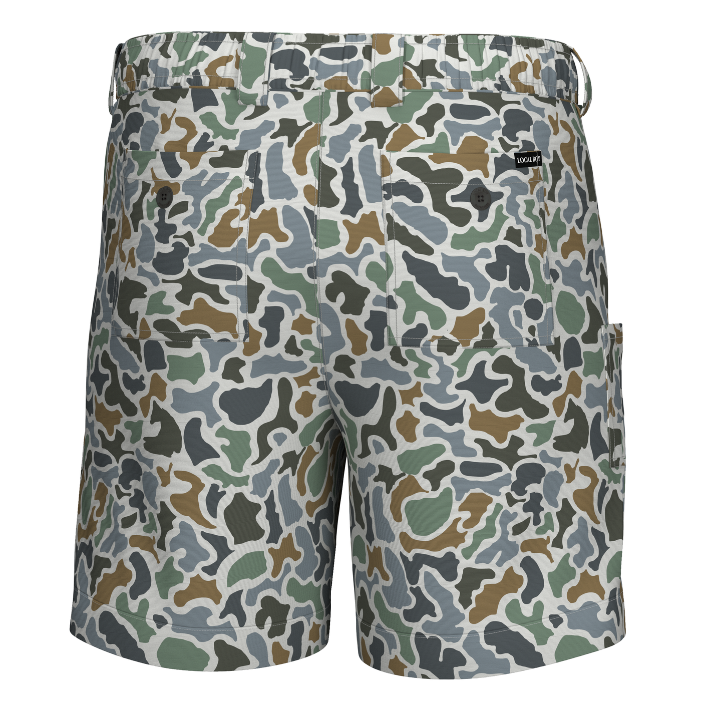 Local Boy Men's Chum Shorts- Localflage Bluff
