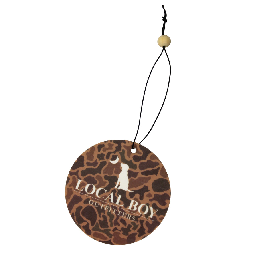 Local Boy Air Freshener Old School Camo