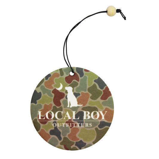 Local Boy Air Freshener River Camo RCA