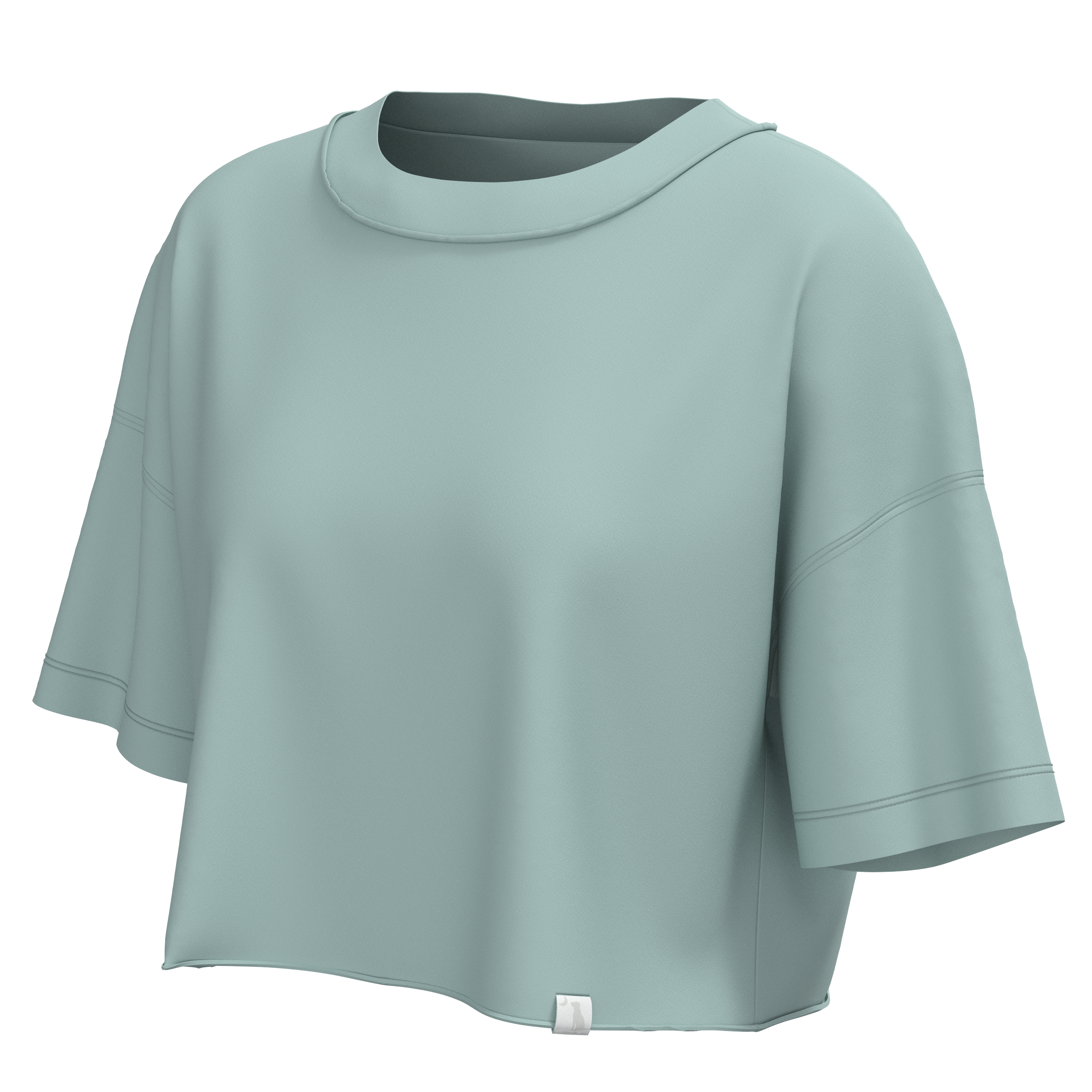 Local Girl Youth Boxy Crop Tee- JDG