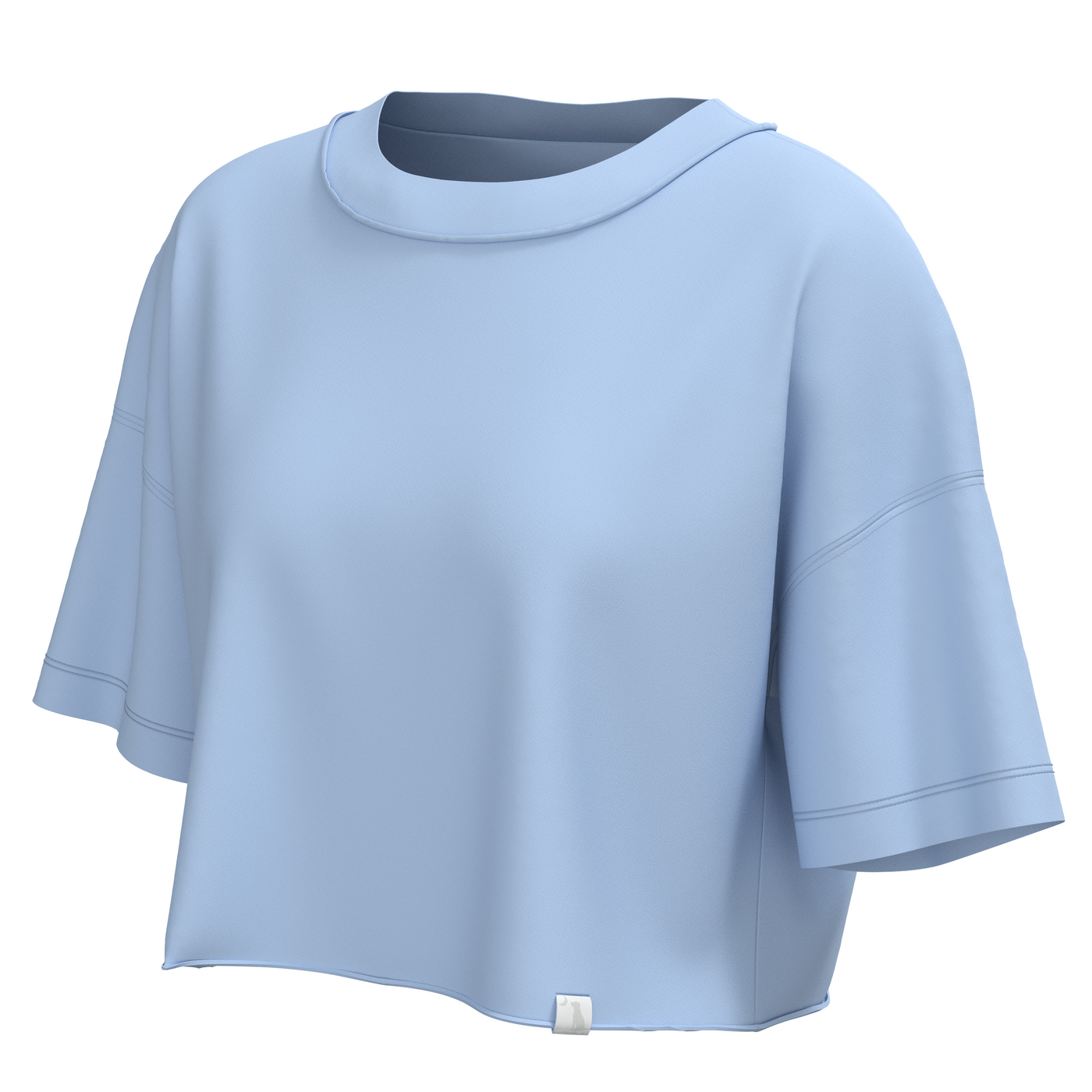 Local Girl Youth Boxy Crop Tee- PRW
