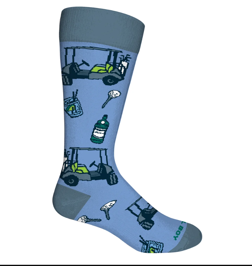 Local Boy Dress Socks- Tipsy on the Green